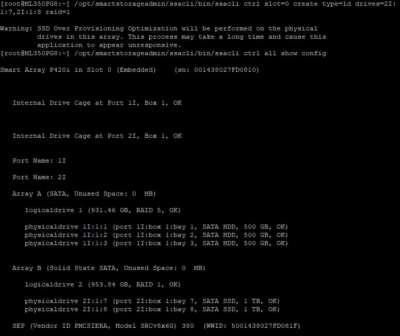 HPE Smart Storage Administrator (HPE SSA) CLI - Computer Masters